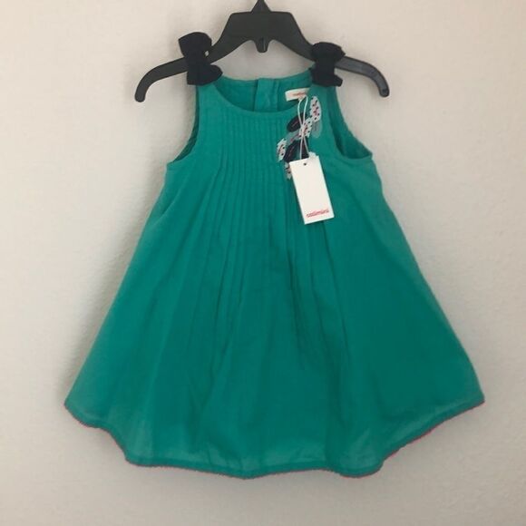 NWT Catimini Smocked Dress with Bows- 18M - Picture 2 of 9